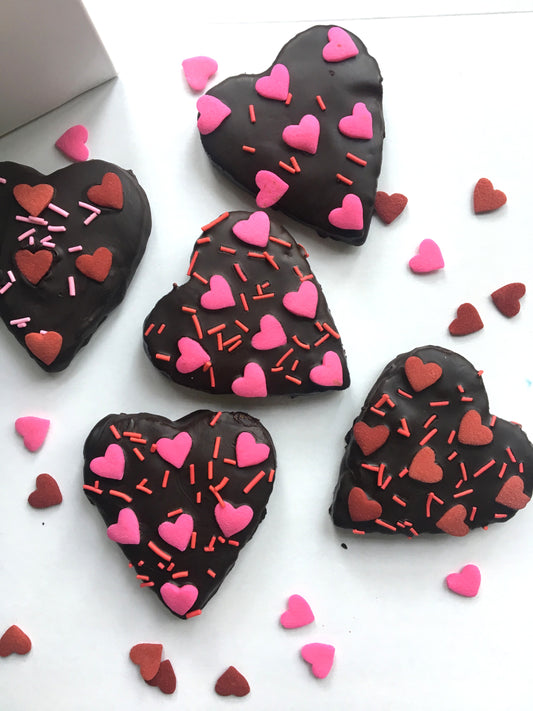 Chocolate Chip Cookie Hearts image 1