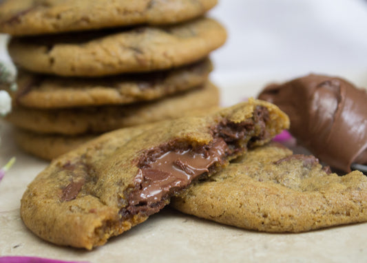 Nutella Filled Chocolate Chip - 1 Dozen image 1