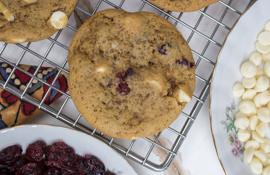 Cranberry, White Chocolate & Macadamia - 1 Dozen image 1