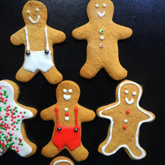 Gingerbread Men - 1dozen (Next Day Delivery Only) image 1