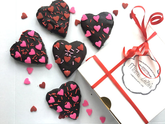 Chocolate Chip Cookie Hearts image 0