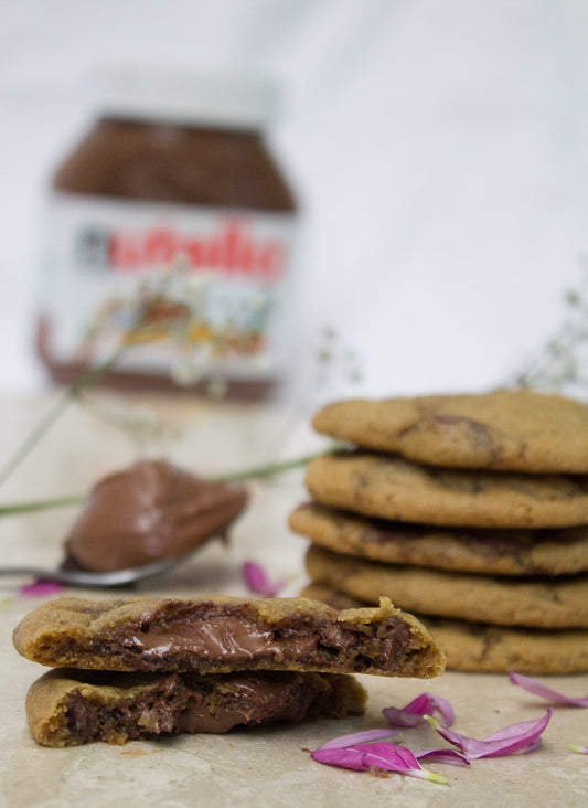 Nutella Filled Chocolate Chip - 1 Dozen image 0