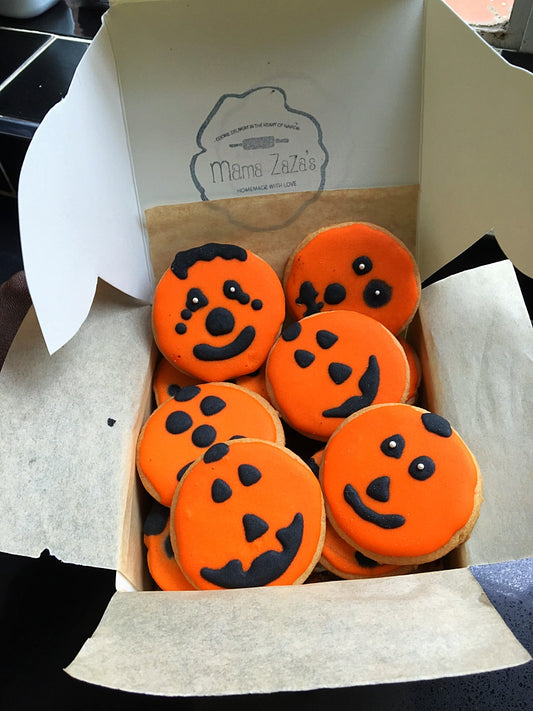 Jack-o'-lantern Cookies - 15 Cookies image 0