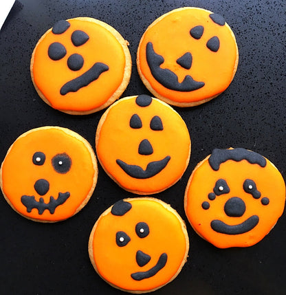 Jack-o'-lantern Cookies - 15 Cookies image 2
